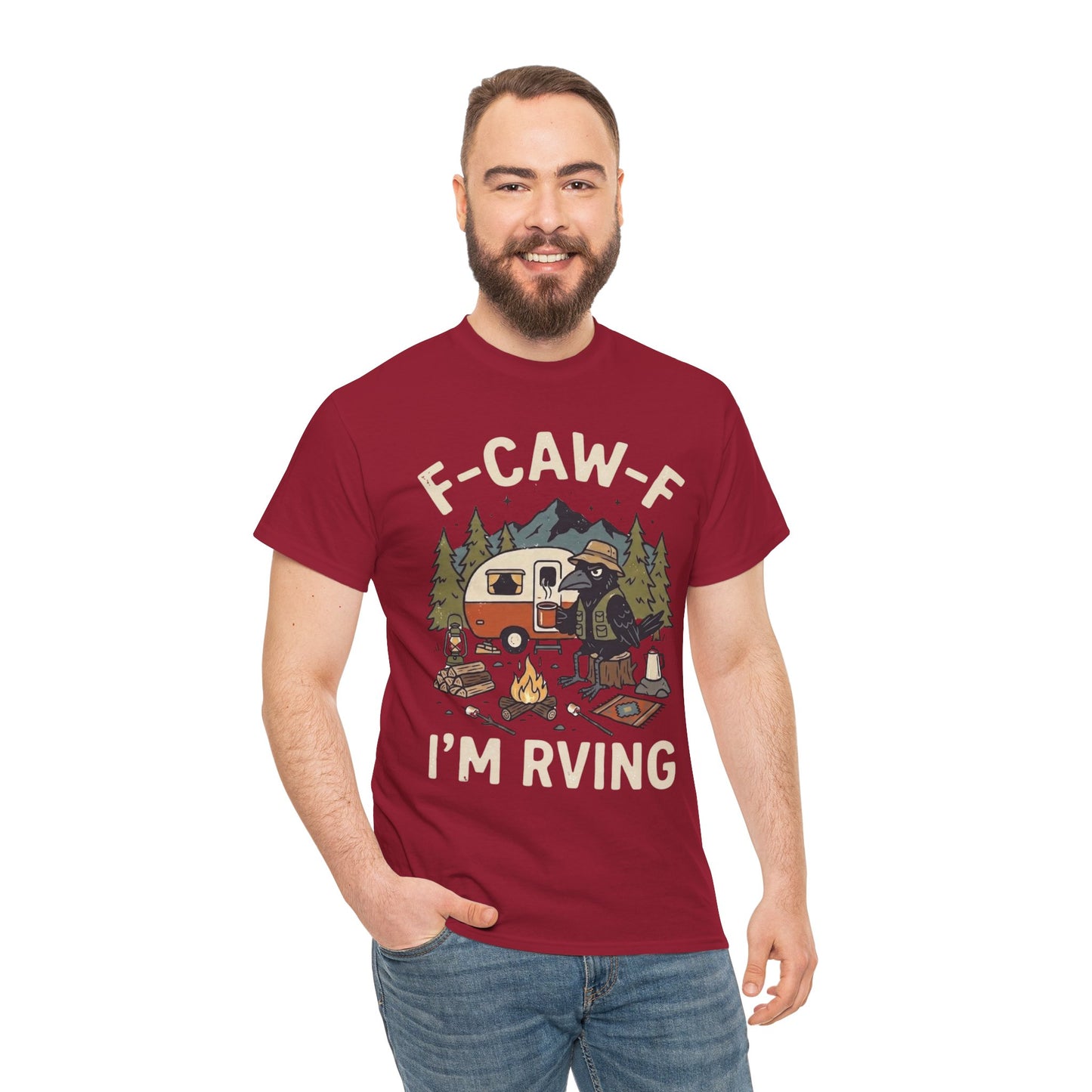 “F‑CAW‑F I’m RVing” Funny Camper Tee for RV Lovers