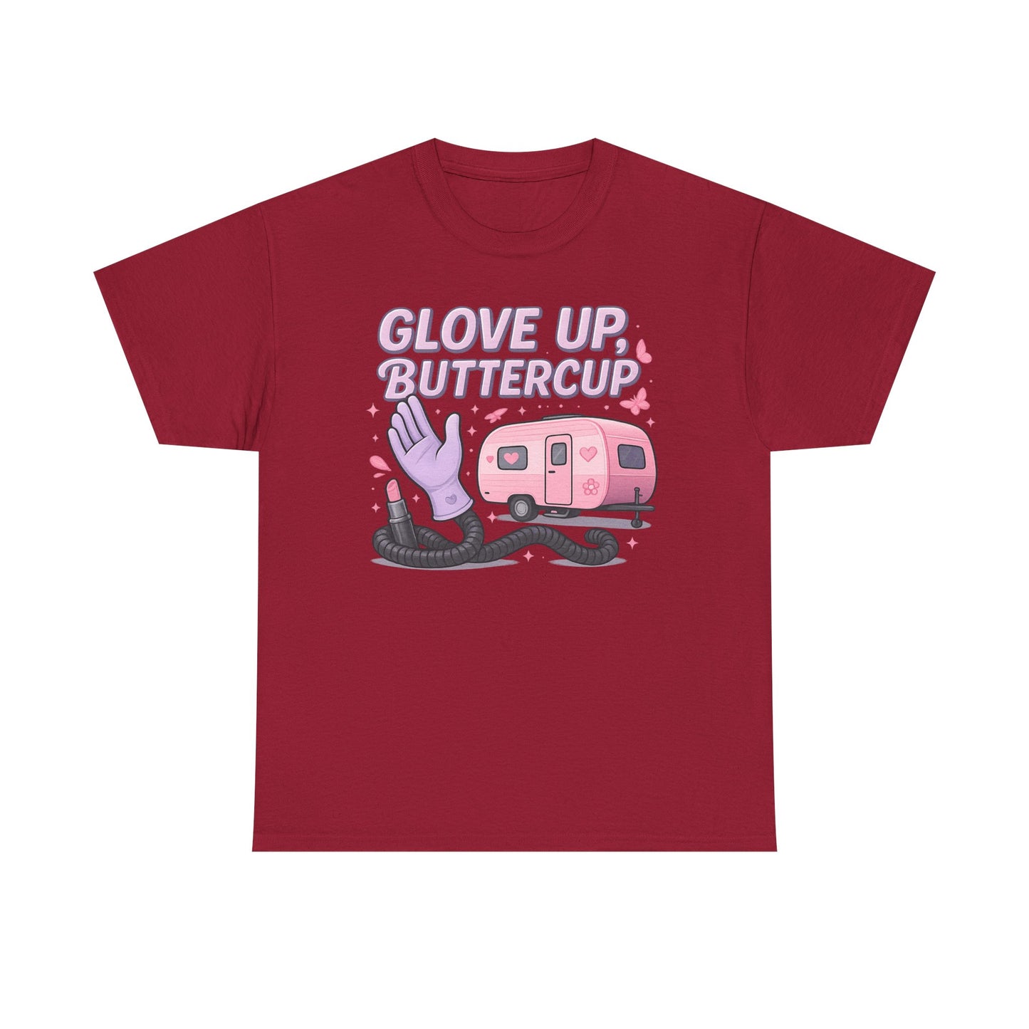 Glove Up, Buttercup: Empowering Female Campers Gildan Tee
