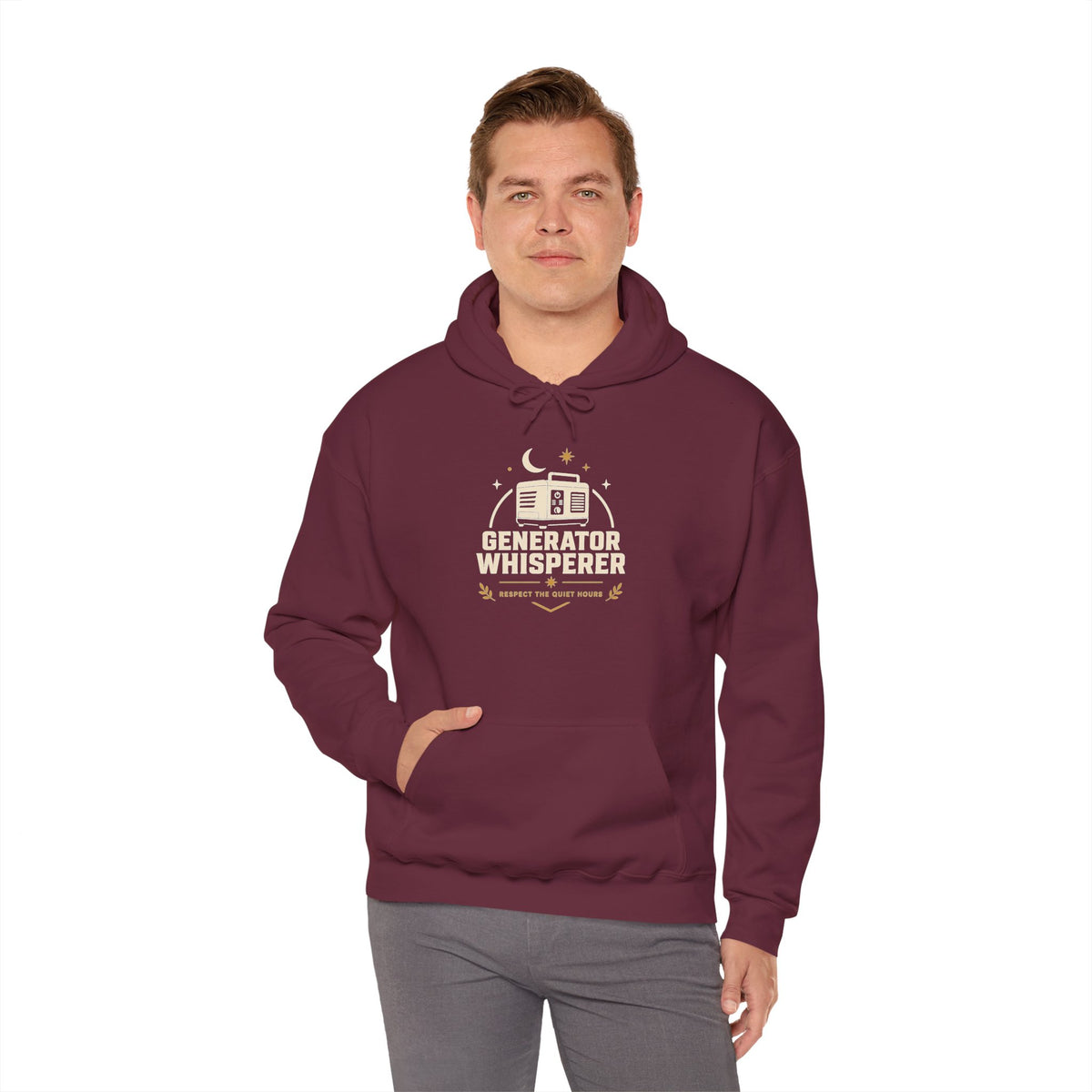 Generator Whisperer Funny Camping Hoodie
