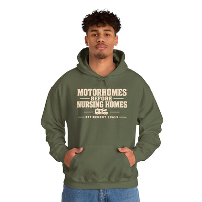 Motorhomes Before Nursing Homes Funny Camping Hoodie