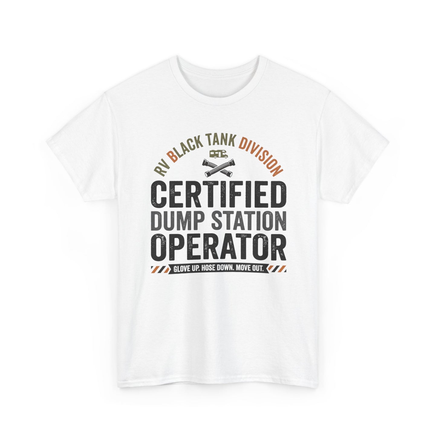 Certified Dump Station Operator T-Shirt