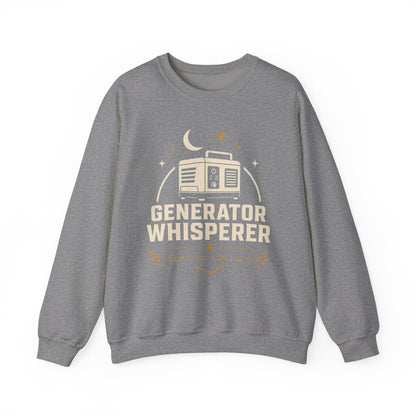 Generator Whisperer Funny Camping Sweatshirt