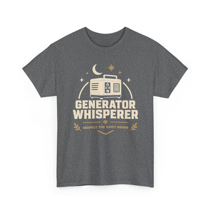 Generator Whisperer Funny Camping Tee