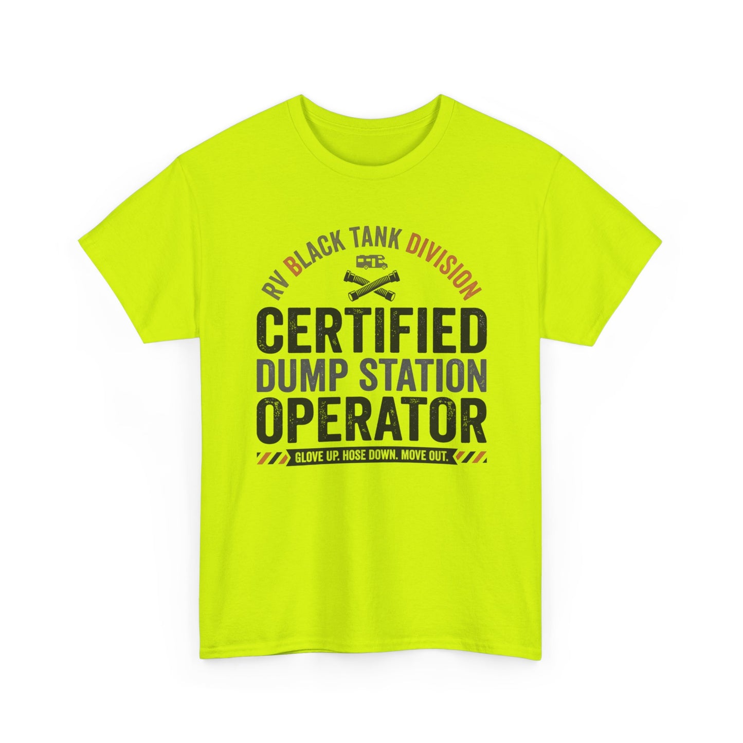 Certified Dump Station Operator T-Shirt