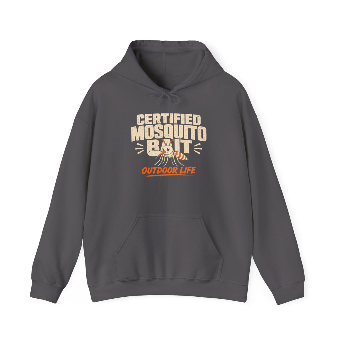 Certified Mosquito Bait Funny Camping Hoodie