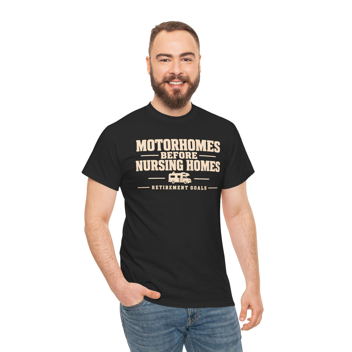 Motorhomes Before Nursing Homes Funny Camping Tee
