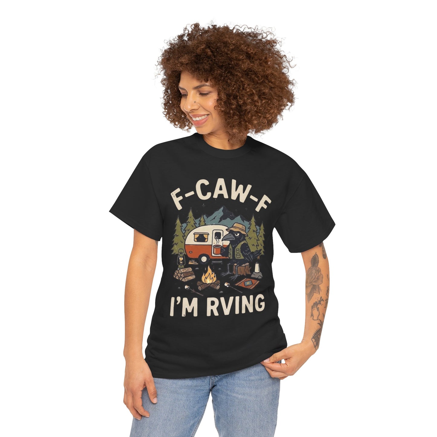 “F‑CAW‑F I’m RVing” Funny Camper Tee for RV Lovers