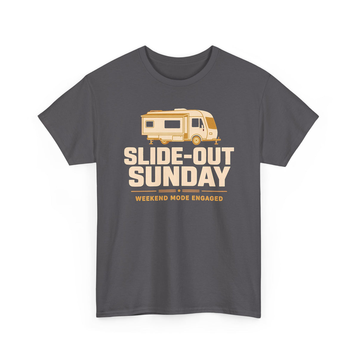 Slide-Out Sunday Funny Camping Tee