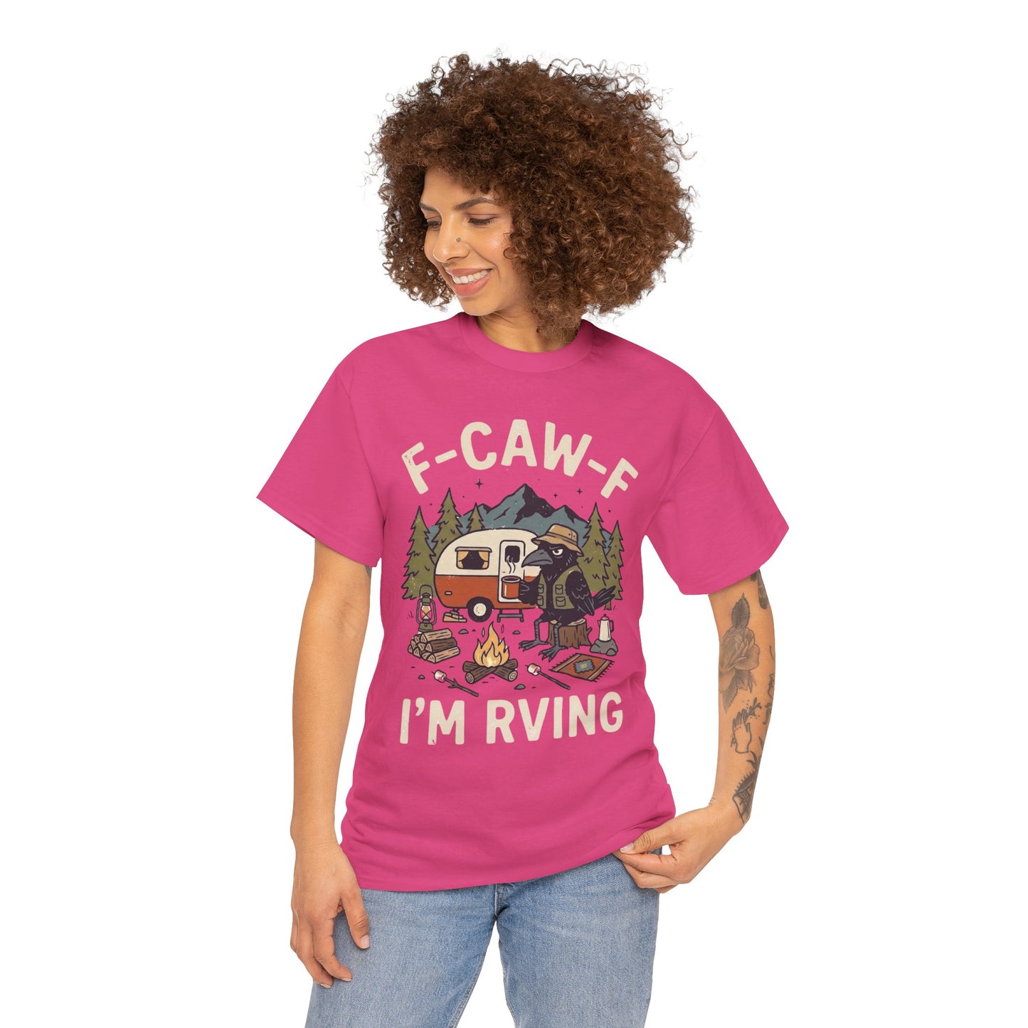 “F‑CAW‑F I’m RVing” Funny Camper Tee for RV Lovers