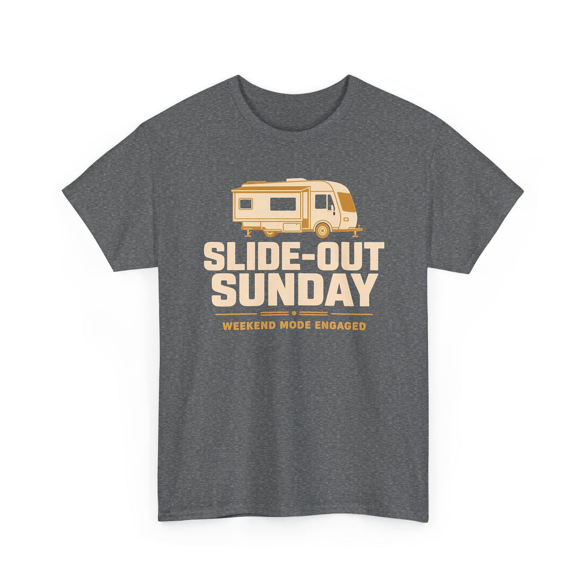 Slide-Out Sunday Funny Camping Tee
