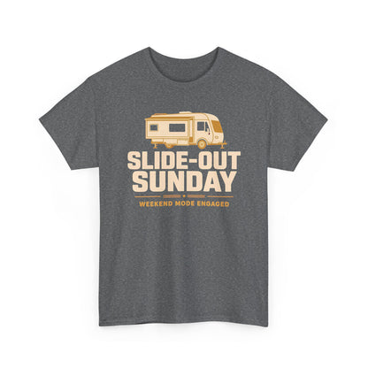 Slide-Out Sunday Funny Camping Tee