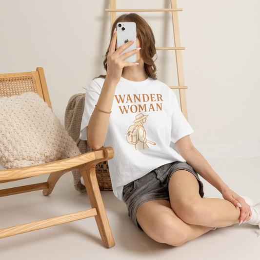 Wander Woman Travel Tee – Adventure Graphic Shirt for Women