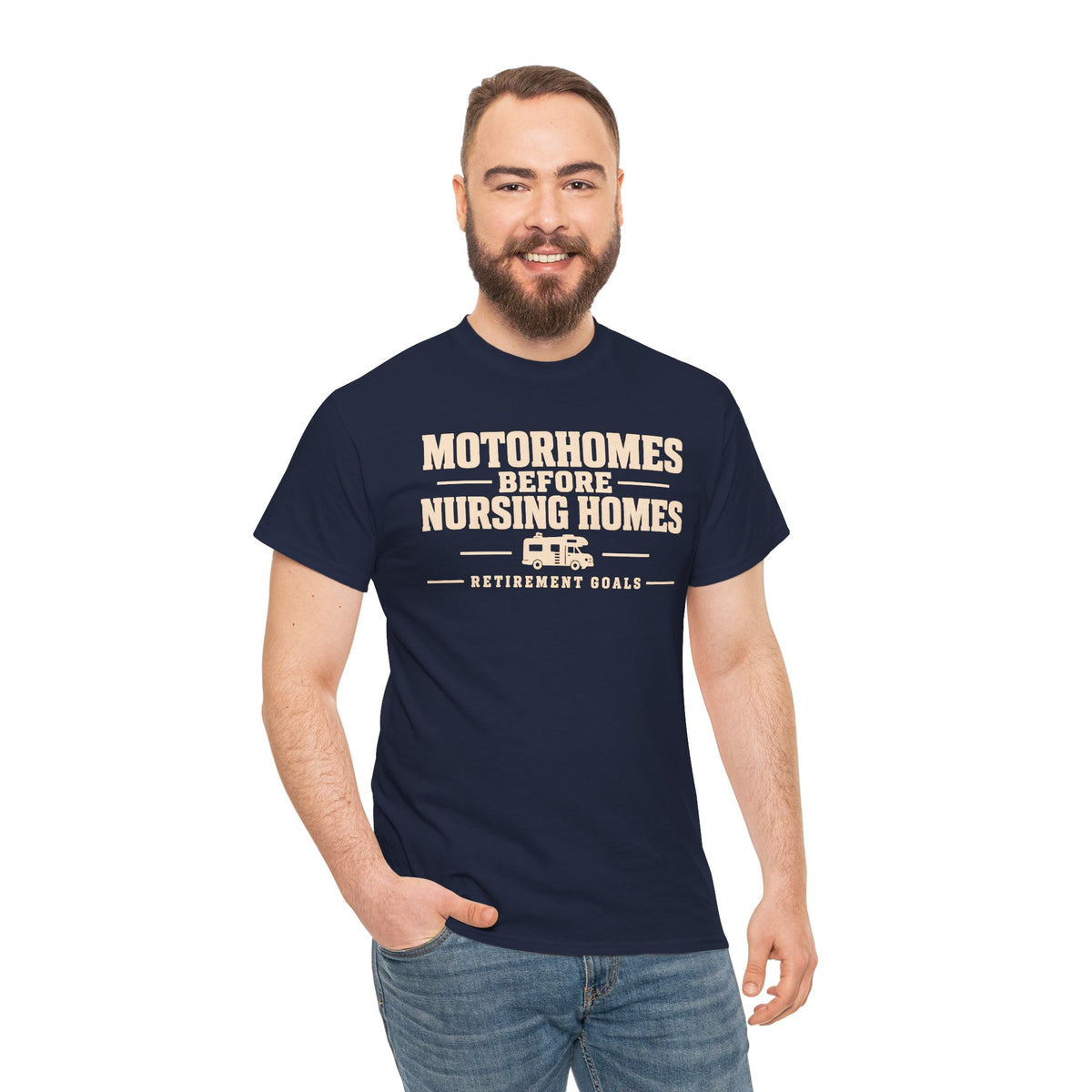 Motorhomes Before Nursing Homes Funny Camping Tee