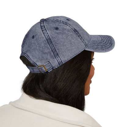 Vintage Embroidered Sun Cap — Smile Sunshine Baseball Hat