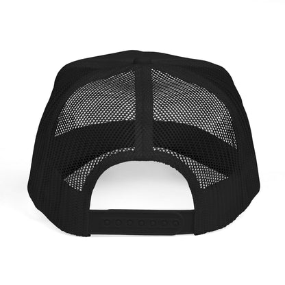Embroidered Adventure Camping Heartbeat Foam Trucker Hat
