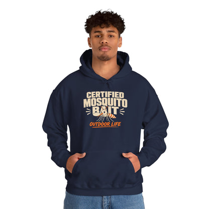 Certified Mosquito Bait Funny Camping Hoodie