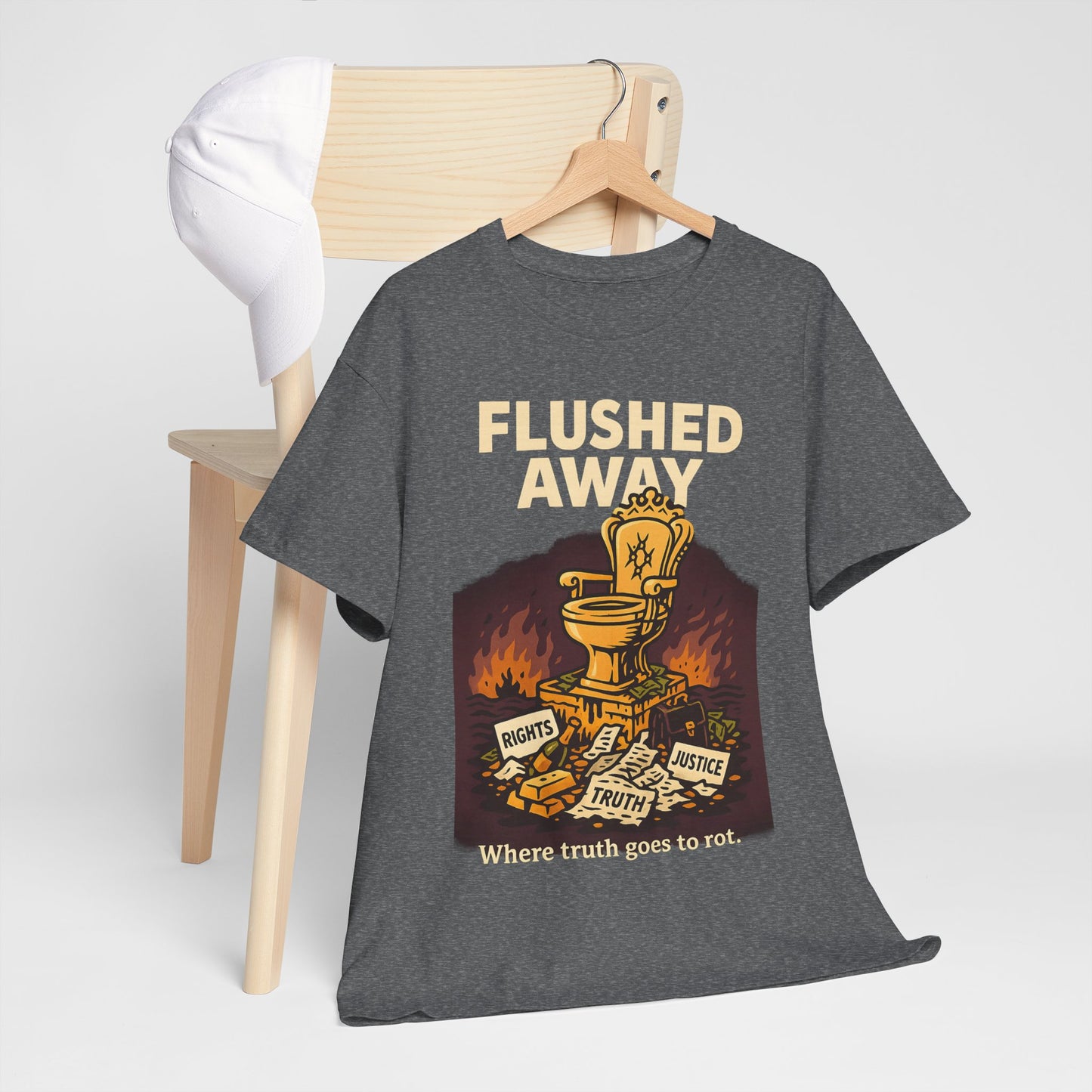 Flushed Away – Truth in the Toilet Tee