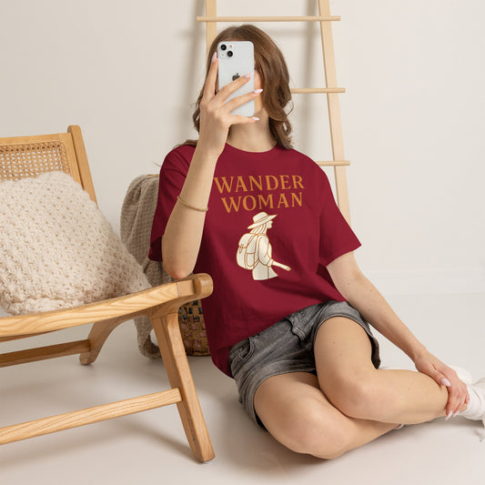 Wander Woman Travel Tee – Adventure Graphic Shirt for Women