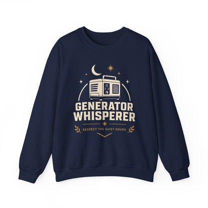 Generator Whisperer Funny Camping Sweatshirt