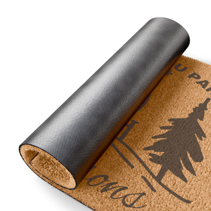 Home Is Where You Park It Doormat | Camper Trailer Welcome Mat