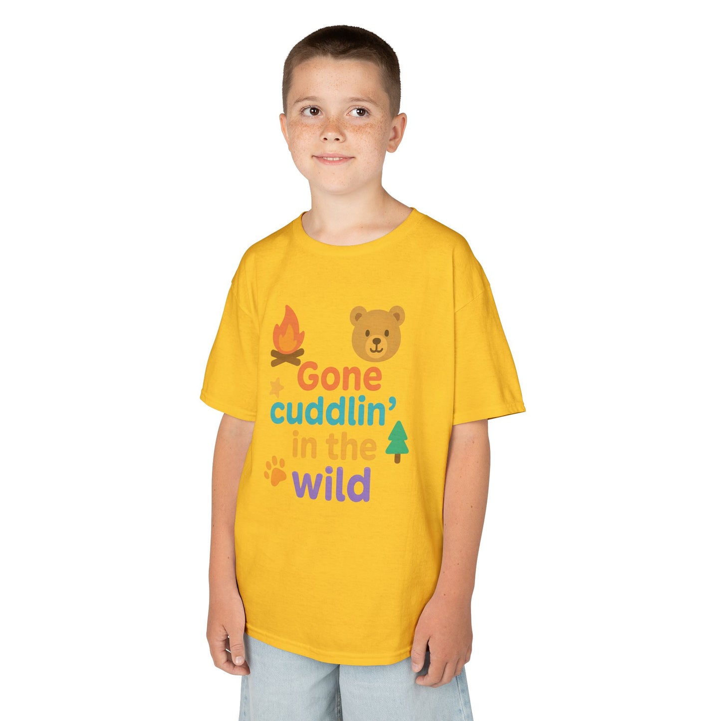 Gone Cuddlin in the Wild Youth Gildan Tee