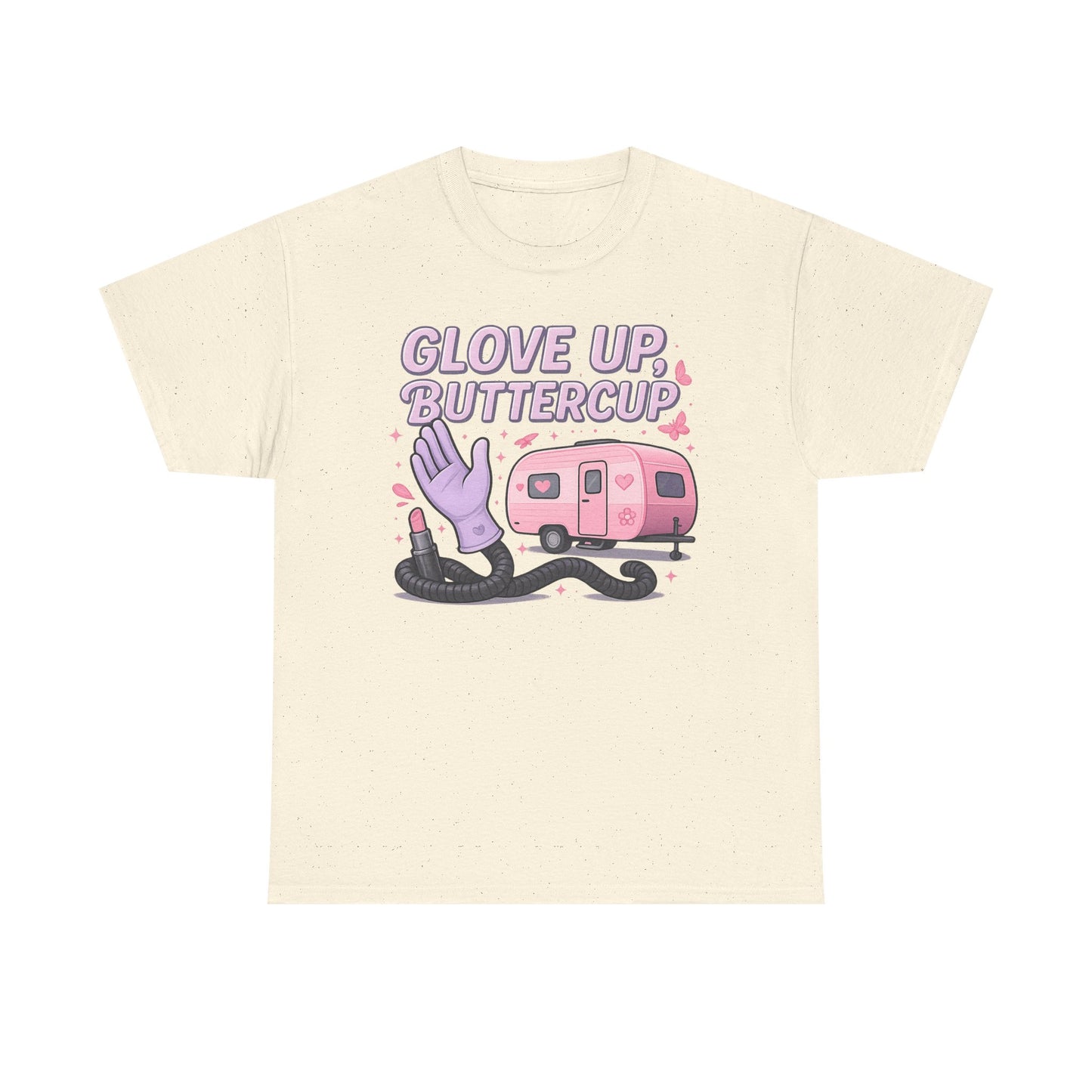 Glove Up, Buttercup: Empowering Female Campers Gildan Tee