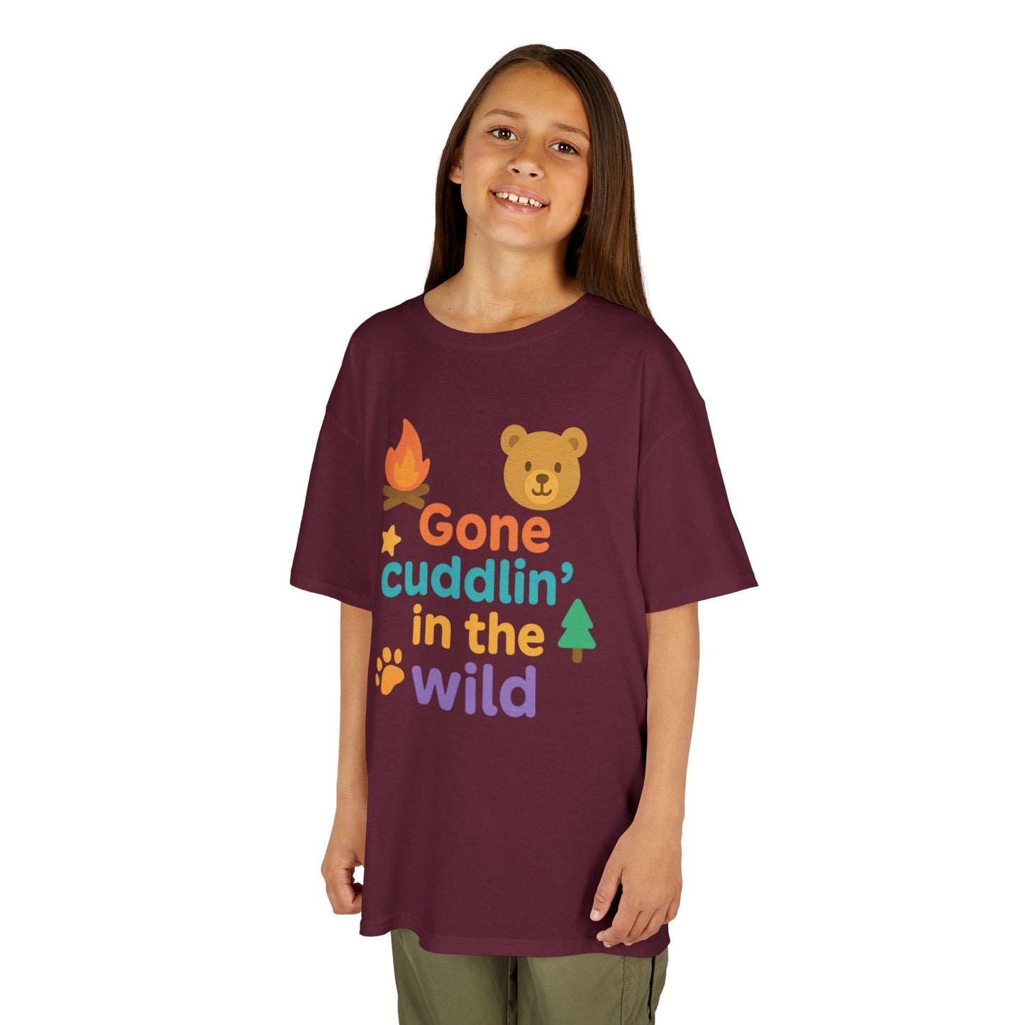Gone Cuddlin in the Wild Youth Gildan Tee