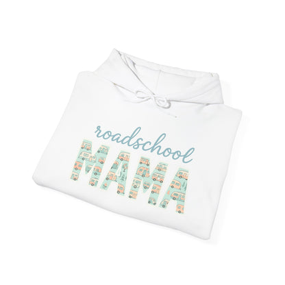 Roadschool Mama: Whimsical RV Education Design Funny Camping Hoodie