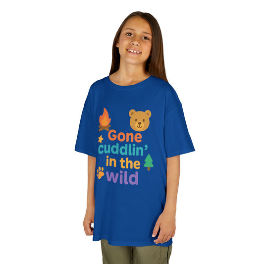 Gone Cuddlin in the Wild Youth Gildan Tee