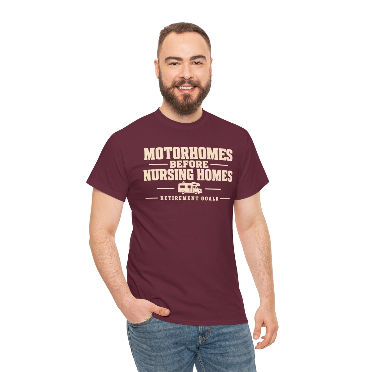 Motorhomes Before Nursing Homes Funny Camping Tee