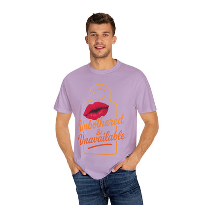 Unbothered Allure: Do Not Disturb Graphic Design Comfort Colors Single Ladies