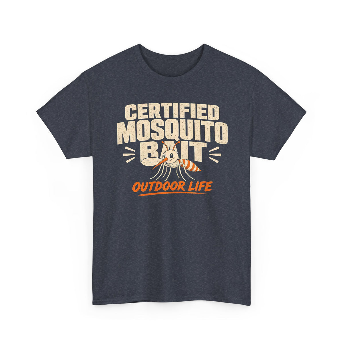 Certified Mosquito Bait Funny Camping Tee