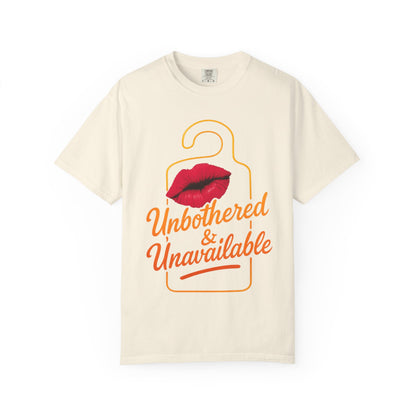 Unbothered Allure: Do Not Disturb Graphic Design Comfort Colors Single Ladies