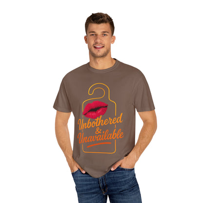 Unbothered Allure: Do Not Disturb Graphic Design Comfort Colors Single Ladies
