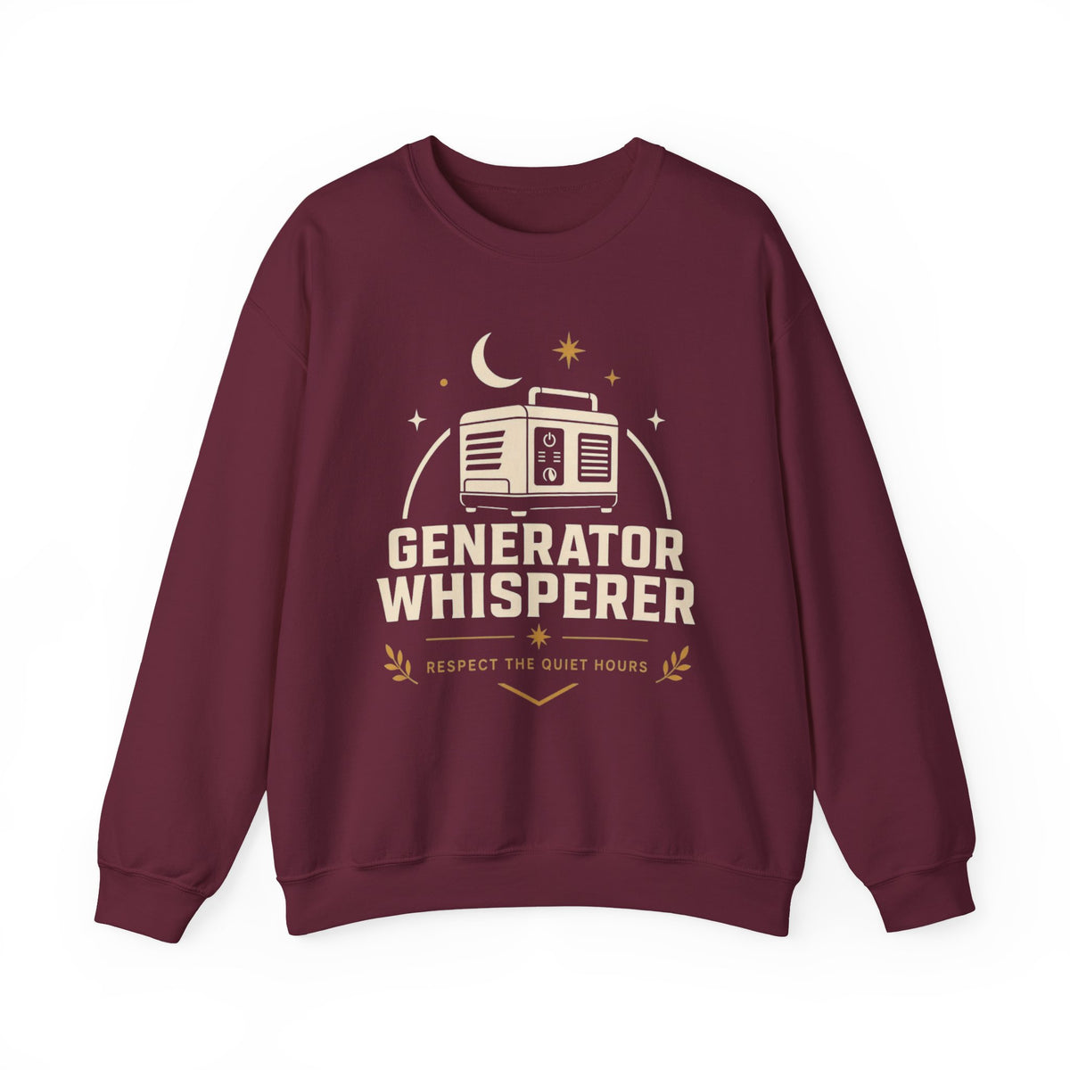 Generator Whisperer Funny Camping Sweatshirt
