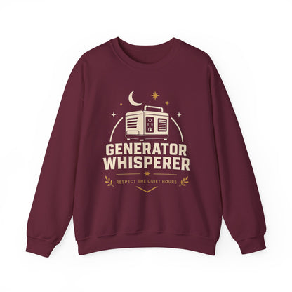 Generator Whisperer Funny Camping Sweatshirt