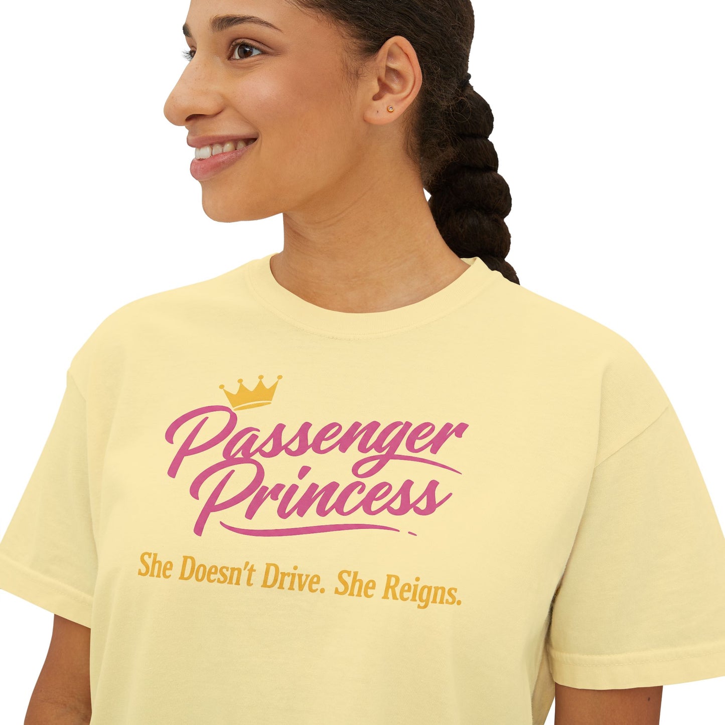 Passenger Princess:  Women's Boxy T-Shirt