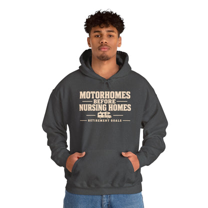 Motorhomes Before Nursing Homes Funny Camping Hoodie