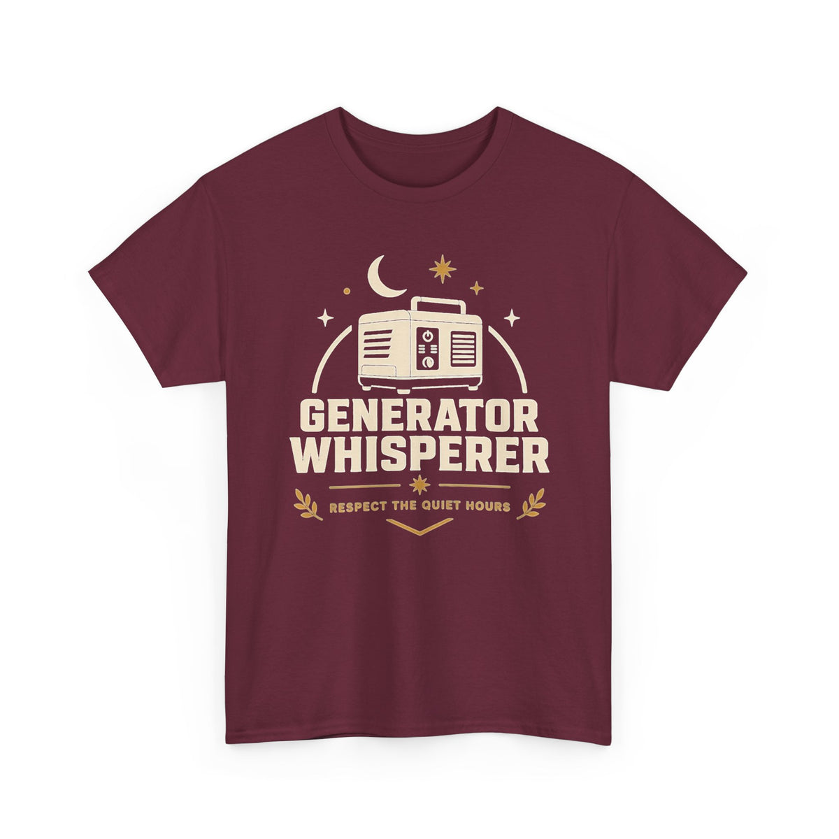 Generator Whisperer Funny Camping Tee