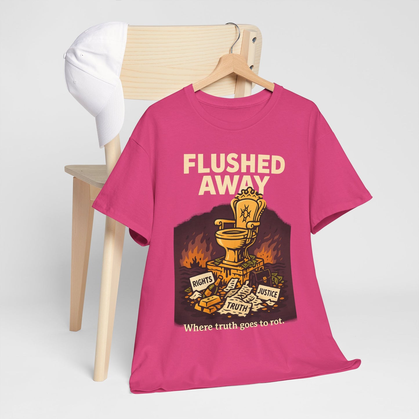 Flushed Away – Truth in the Toilet Tee