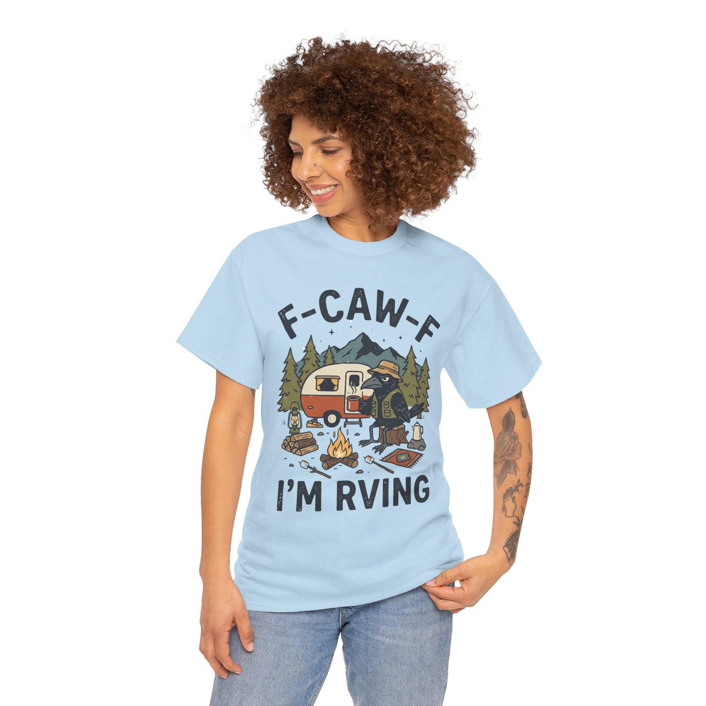 “F‑CAW‑F I’m RVing” Funny Camper Tee for RV Lovers