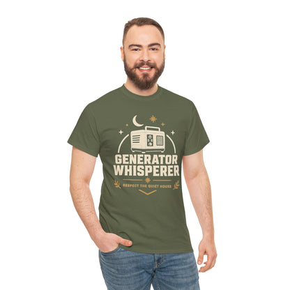 Generator Whisperer Funny Camping Tee