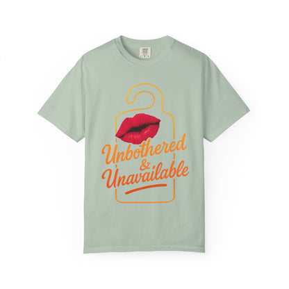 Unbothered Allure: Do Not Disturb Graphic Design Comfort Colors Single Ladies