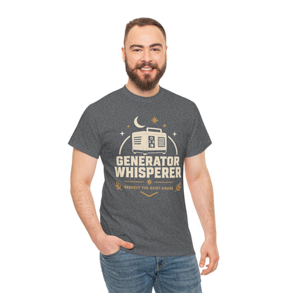 Generator Whisperer Funny Camping Tee