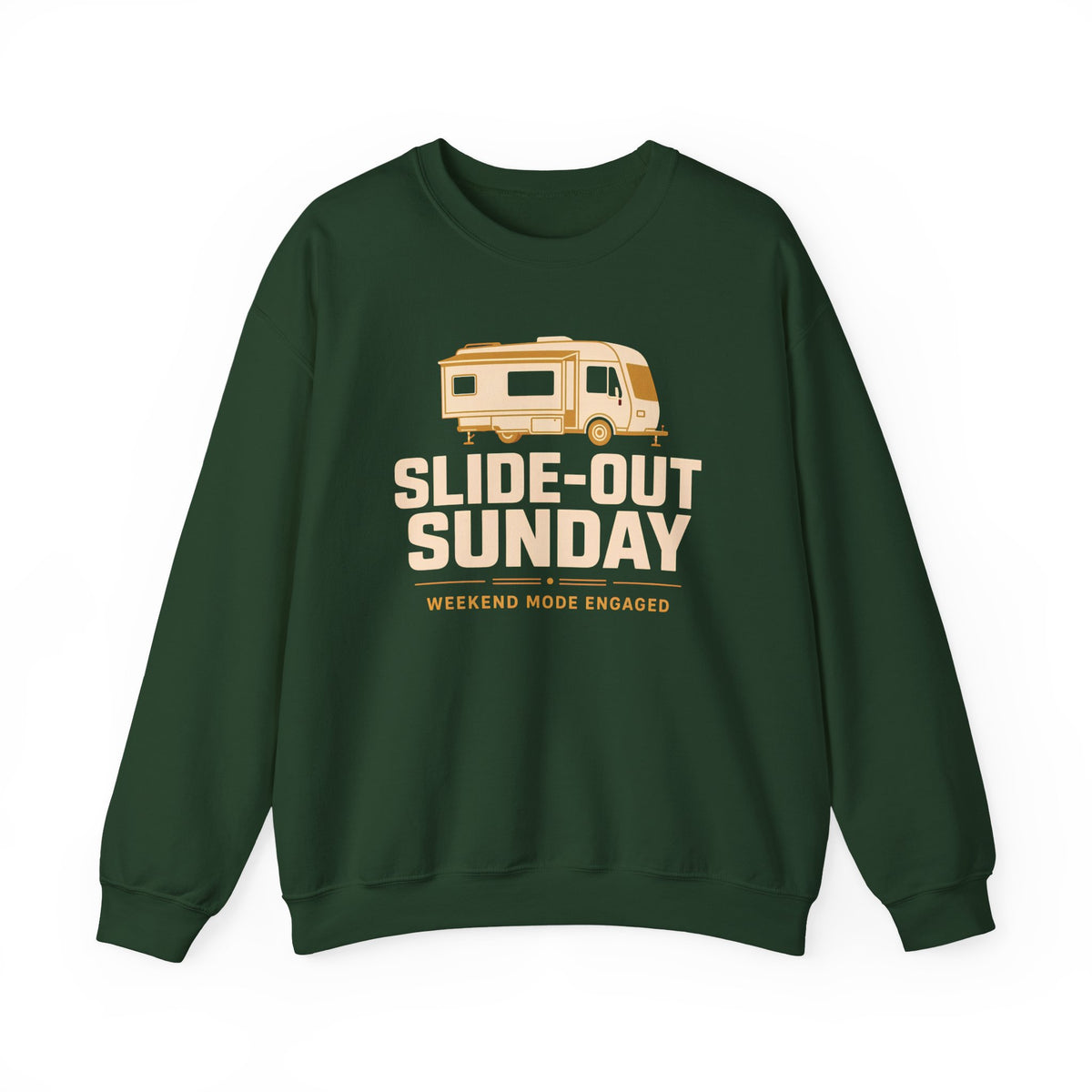 Slide-Out Sunday Funny Camping Sweatshirt
