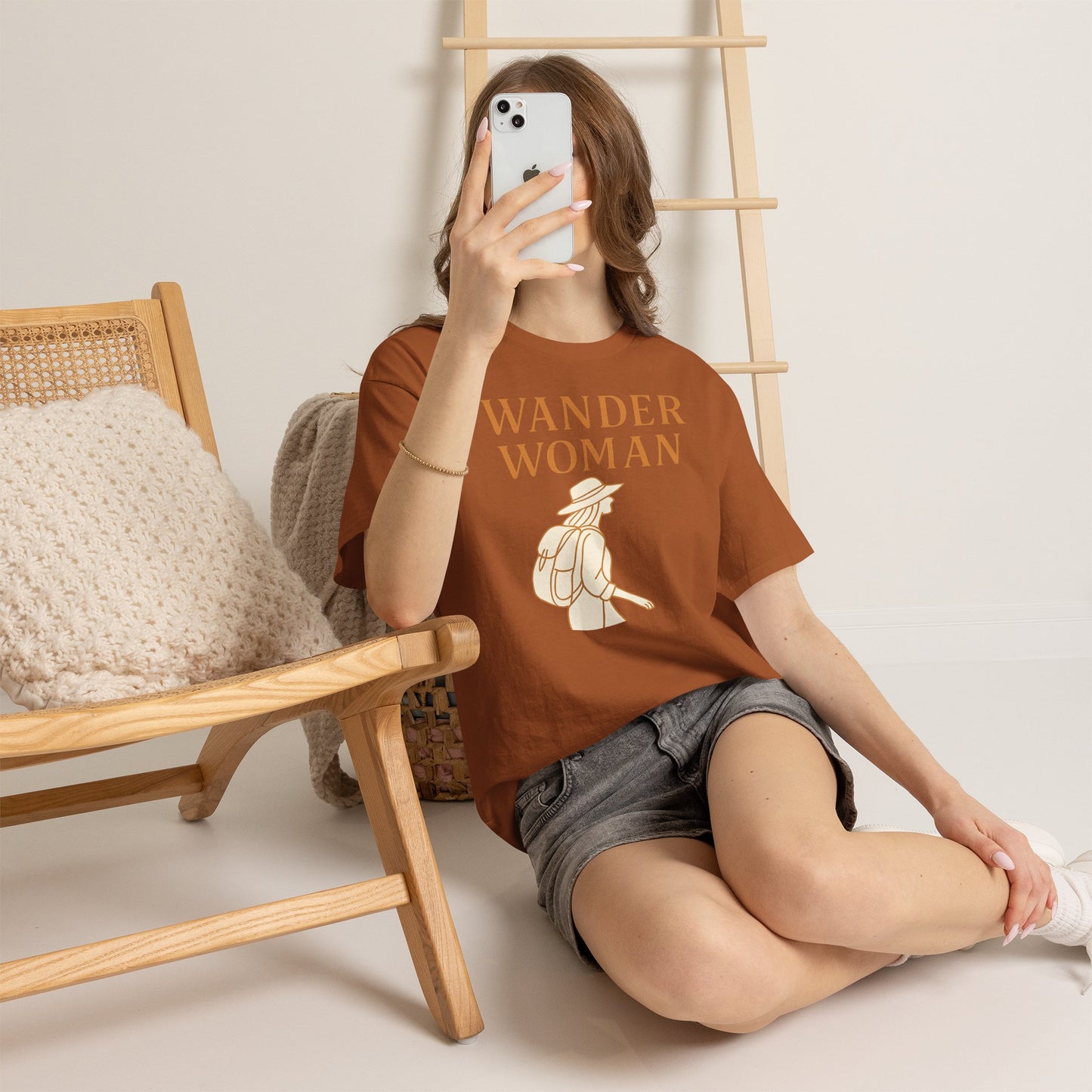 Wander Woman Travel Tee – Adventure Graphic Shirt for Women