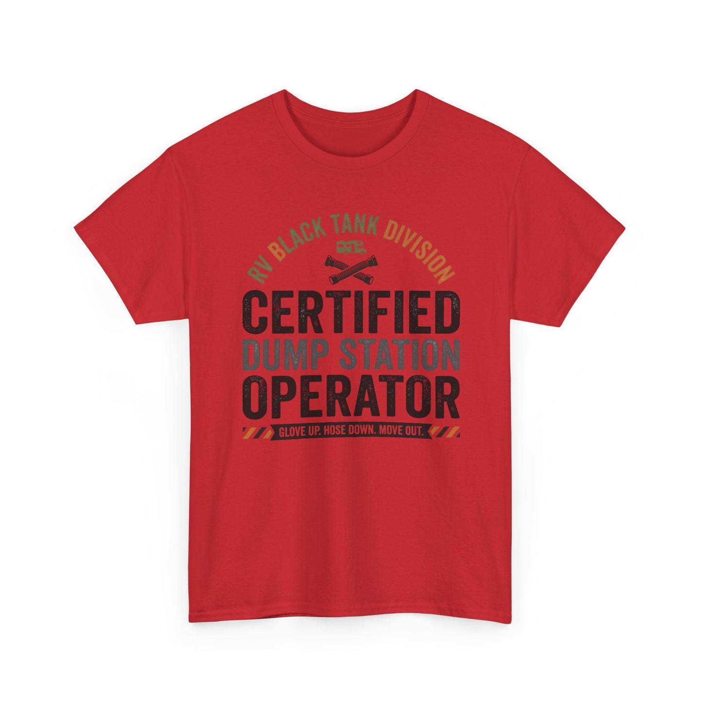 Certified Dump Station Operator T-Shirt