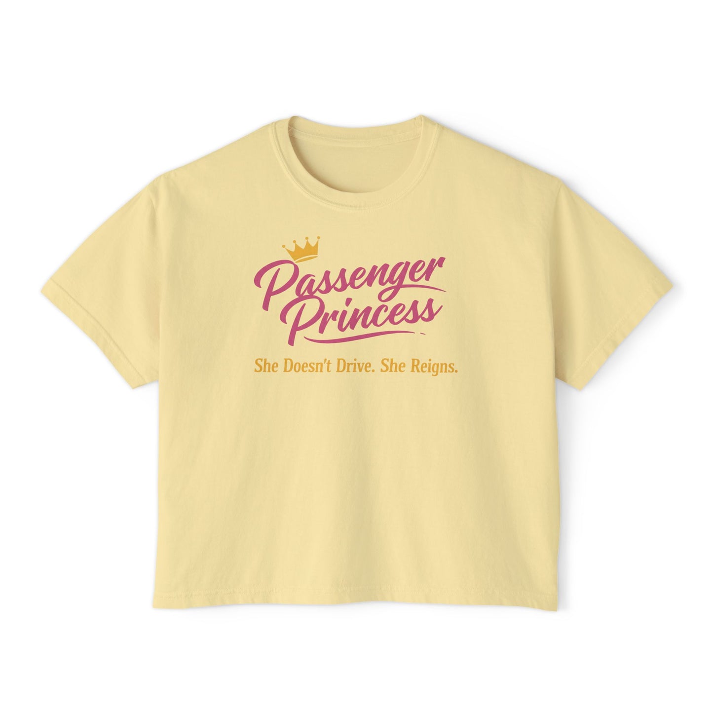 Passenger Princess:  Women's Boxy T-Shirt