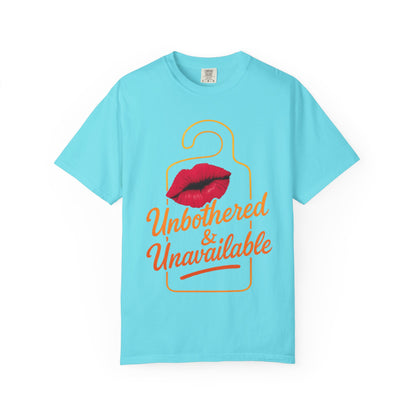 Unbothered Allure: Do Not Disturb Graphic Design Comfort Colors Single Ladies