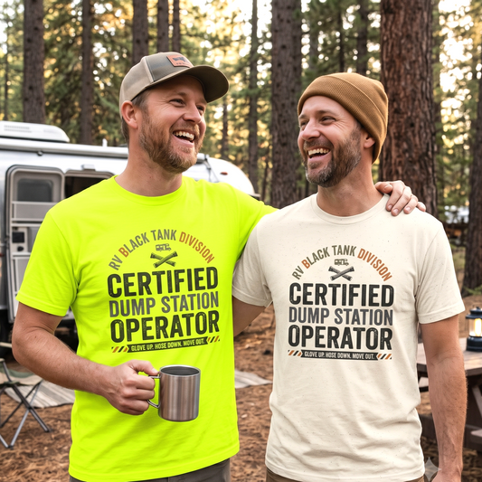 Certified Dump Station Operator T-Shirt